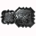 Форма для брусчатки Клевер узорный Т