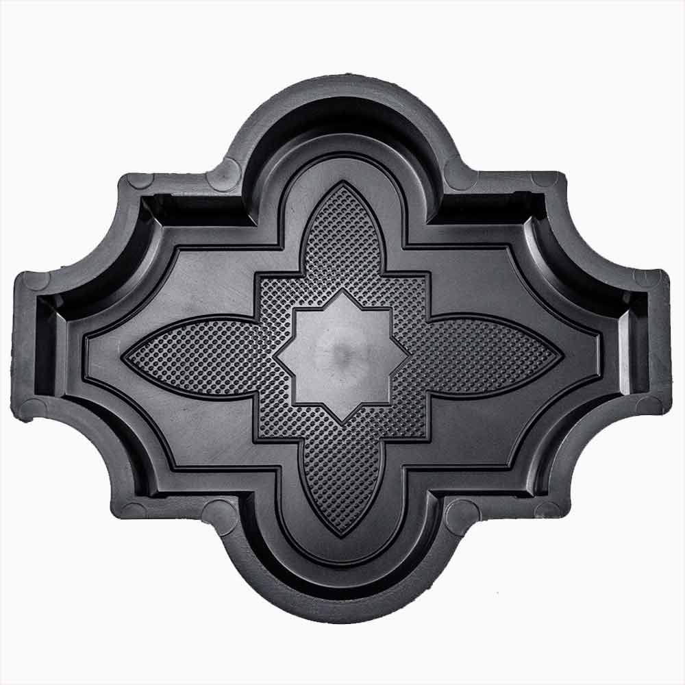 Форма для брусчатки Клевер цветок В