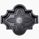 Форма для брусчатки Клевер цветок В