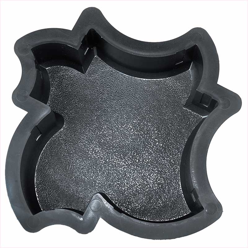 Форма для брусчатки Кленовый лист шагрень В