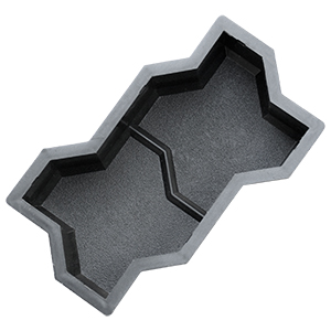 Форма для брусчатки Волна рельефная шагрень с перемычкой В