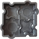 Форма для тротуарной плитки Мозаика М