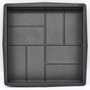 Форма для тротуарной плитки 8 Кирпичей В шагрень