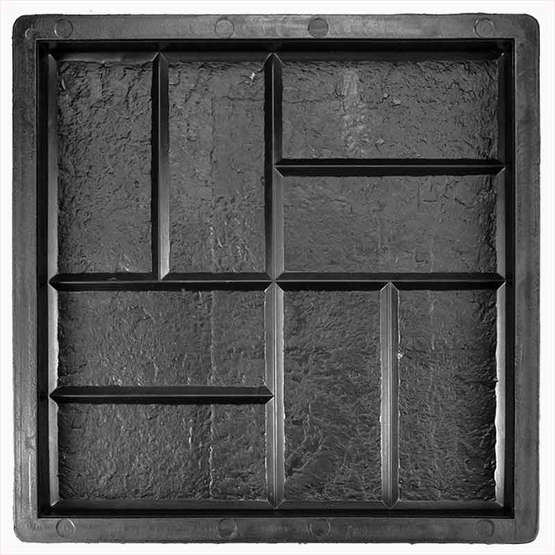 Форма для тротуарной плитки 8 Кирпичей камень В