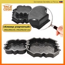 Форма для брусчатки Клевер узорный Т