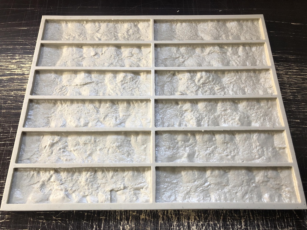 Форма для декоративного кирпича Кирпич Аврора F540A