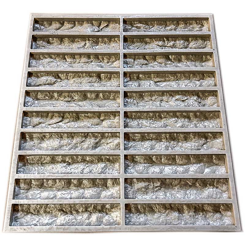 Формы для искусственного камня Известняк торцованный F030B