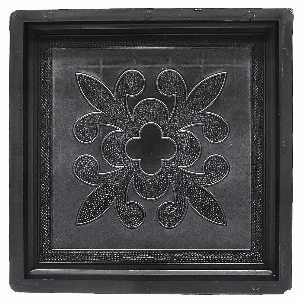 Форма для тротуарной плитки Краковский квадрат горох П