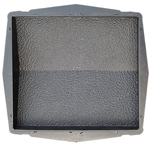 Козырек 2-х скатный 390х350*55, шагрень П