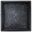 Форма для тротуарной плитки Тучка В