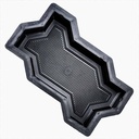 Форма для брусчатки Волна горошек В