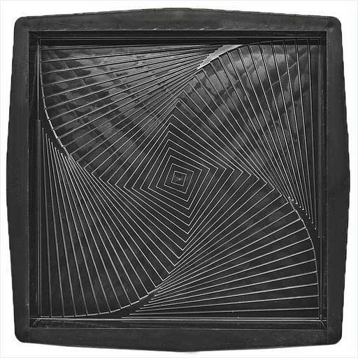 [T0660] Форма для тротуарной плитки Рипида 400х400 Т