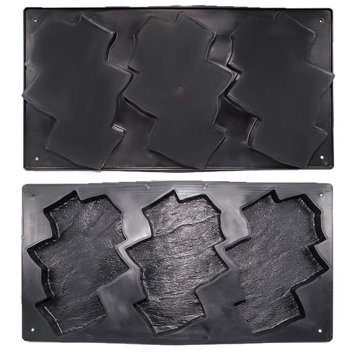 [T0897] Форма для тротуарной плитки Люкс Т