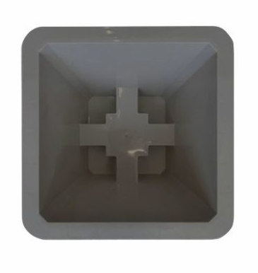 [Т1027] Форма для кросс-блока брус 50 мм