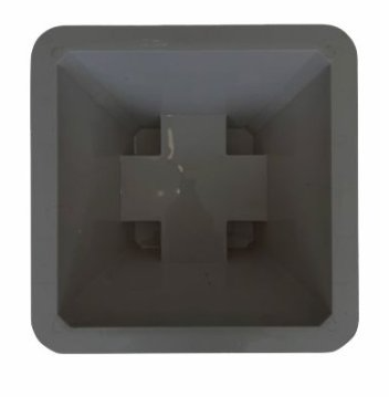 [Т1026] Форма для кросс-блока брус 100 мм