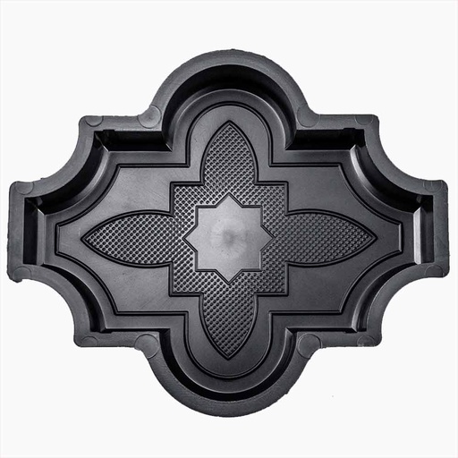 Форма для брусчатки Клевер цветок В