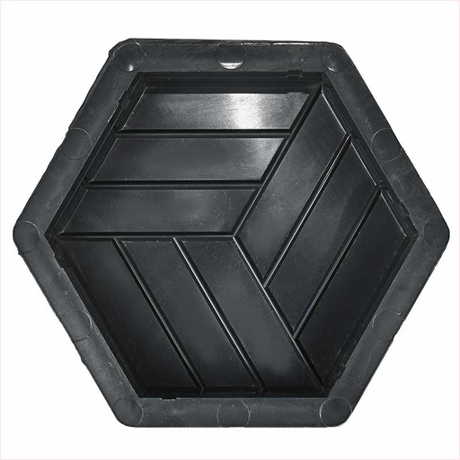 [W1166-45] Форма для брусчатки Шестигранник 3D куб В